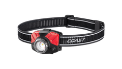 Coast 21327 FL75 700 Lumen Tri-Color Pure Beam Focusing 3AAA Headlamp