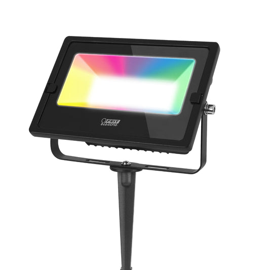 Feit Electric FLD30/RGB/LED 30W Color Caster Color Changing Outdoor LED Flood Light with Remote Control