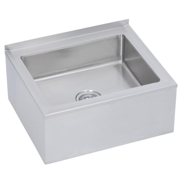 Elkay FLR-1X Stainless Steel 24" x 20" x 11-1/4" 16 Gauge Mop Sink