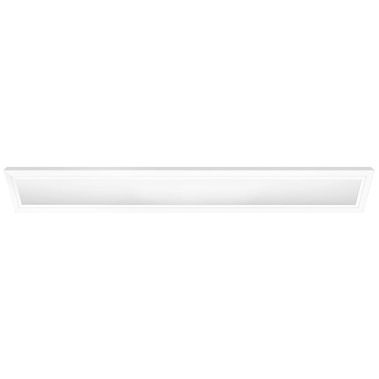 Feit Electric FP0.5X4/6WY/WH 0.5 ft. x 4 ft. 25W Selectable White (5CCT) White Dimmable Integrated LED Edge-Lit Flat Panel Flush Mount Light
