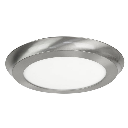 Feit Electric FP15D/4WY/NK 15 in. Round 3-in-1 Selectable White Nickel LED Ceiling Fixture