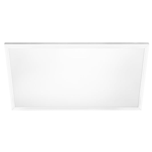 Feit Electric FP2X4/6WY/WH 2 ft. x 4 ft. 52W Selectable White (5CCT) Integrated Edge-Lit Flat Panel T-Bar Grid Flush Mount LED Light Troffer
