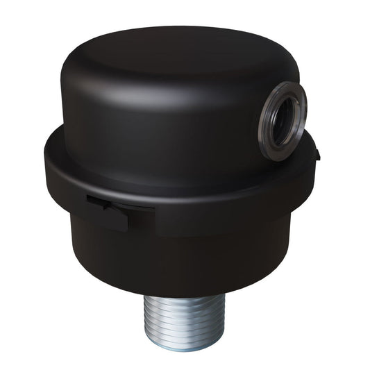 Solberg FS-05-038 Air Inlet Filter Silencer – 3/8" NPT, 10 Micron Polyester, 8 SCFM