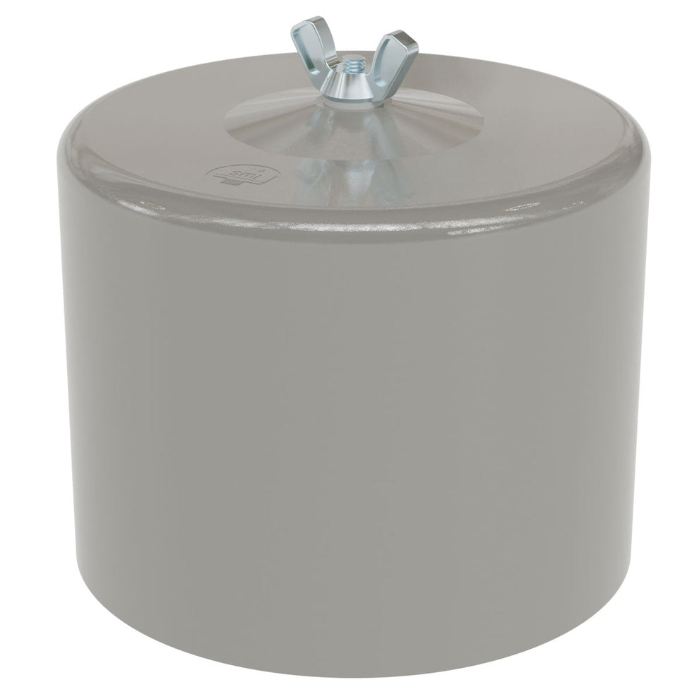Solberg FS-19P-100 Air Inlet Filter Silencer with Weatherhood – 1" NPT, 5 Micron Polyester, 55 CFM