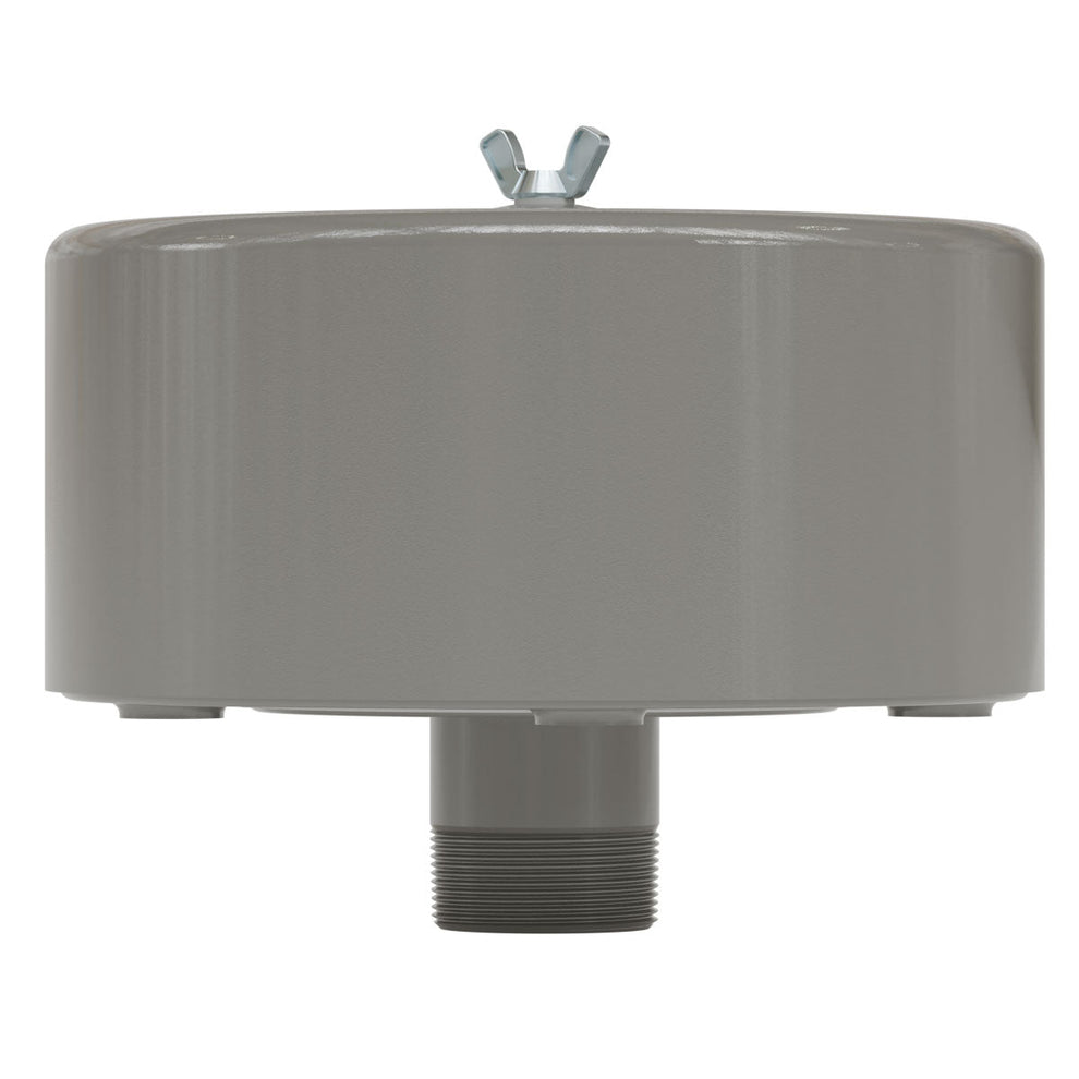 Solberg FS-31P-200 Air Inlet Filter Silencer with Weatherhood – 2" NPT, 5 Micron Polyester, 135 CFM