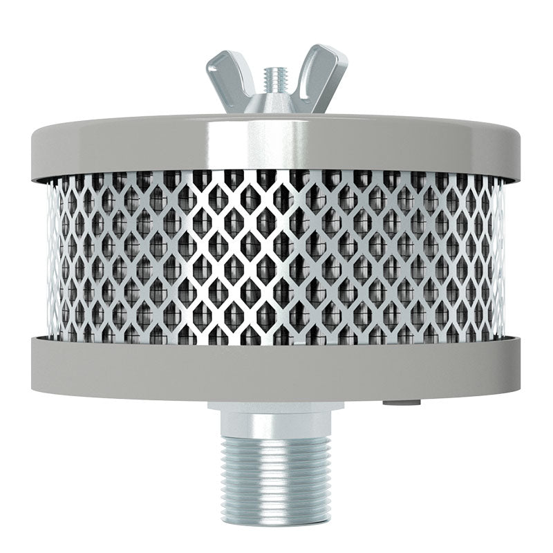 Solberg FT-14-100 Inlet Vacuum Filter, 1" NPT, Polyester Element, 5 Micron