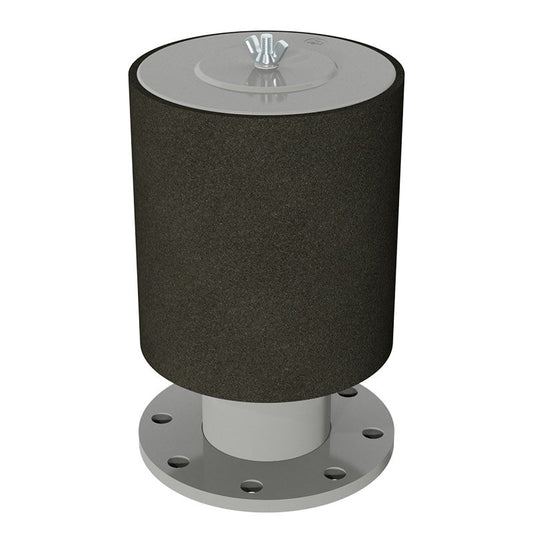 Solberg FT-234P-400F Inlet Filter Silencer, 4" NPT, Paper Element, 2 Micron, 520 CFM
