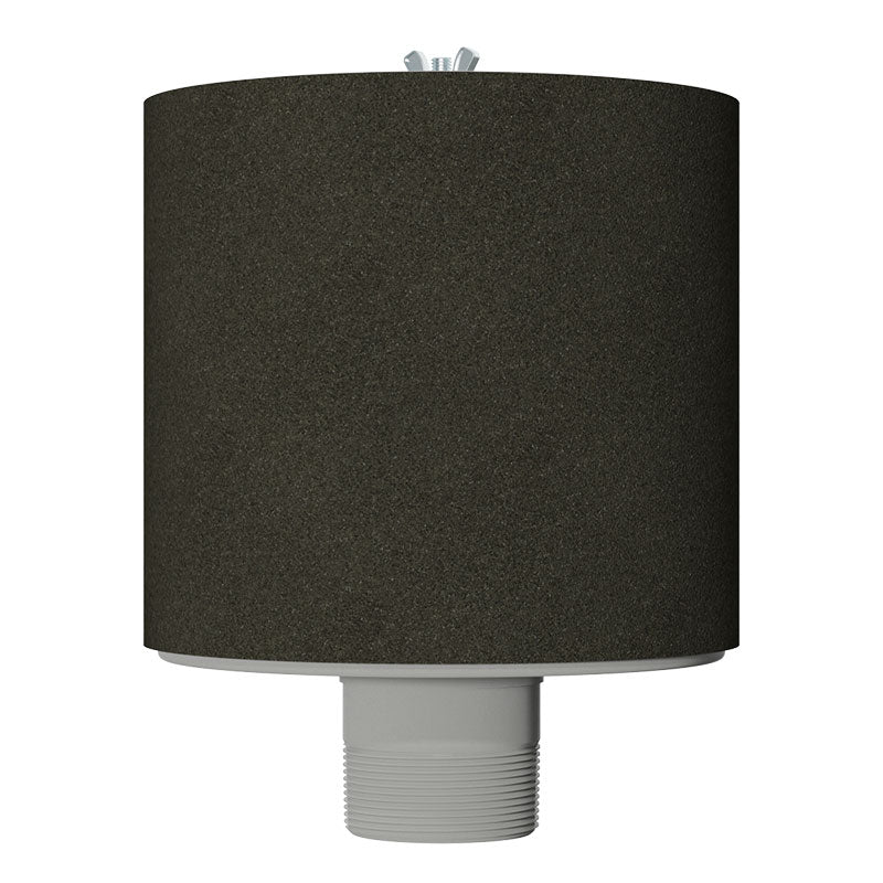 Solberg FT-245P-500 Exposed/Open Element Intake Filter Silencer, 5" MPT, Polyester 5 Micron