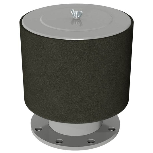 Solberg FT-275P-600F Exposed Intake Filter with Weatherhood, 6" ANSI Flange, Polyester 5 Micron, 1100 SCFM