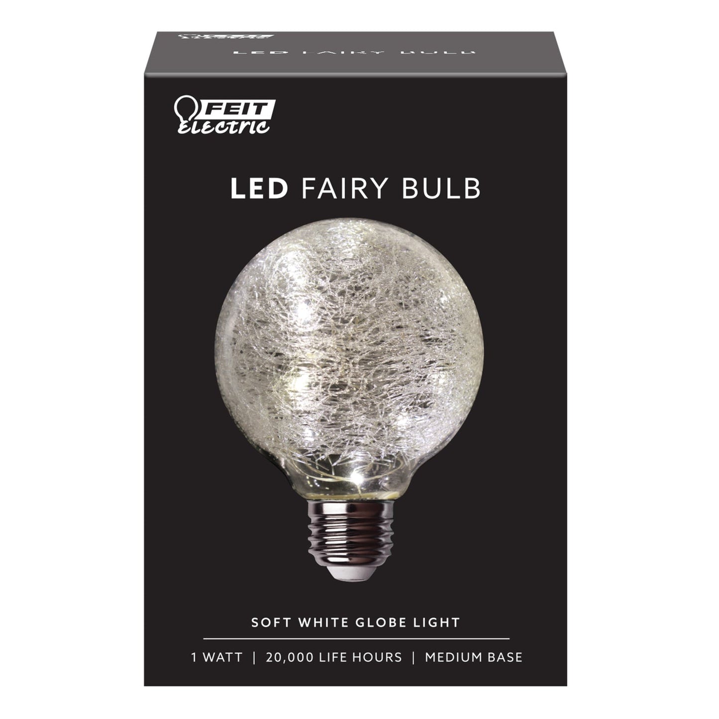 Feit Electric FY/G25/SW/CR/LED Soft White G25 LED Fairy Light