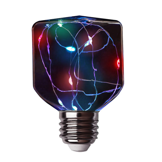 Feit Electric FY/SQ/RGB/LED Red Green and Blue Square LED Fairy Light