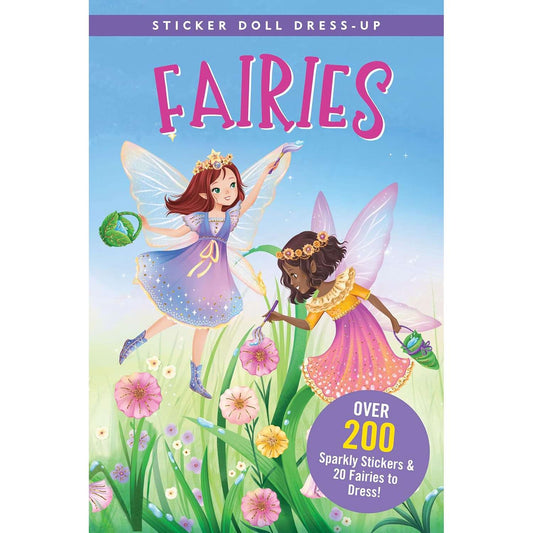 Paradise Clay PPP100 Fairies Sticker Doll Dress-Up - Book