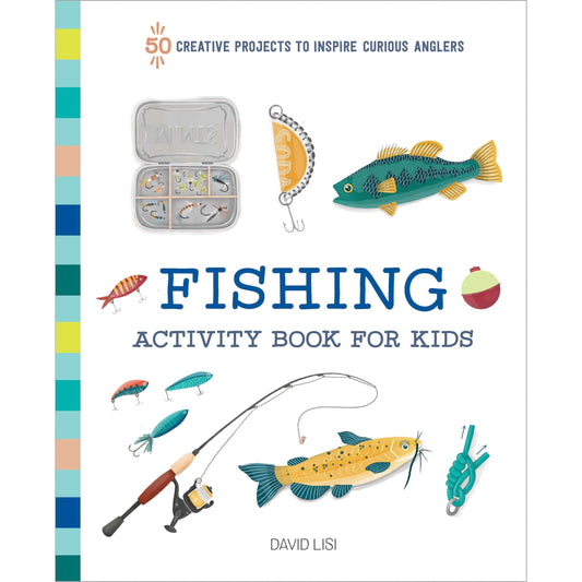 Paradise Clay HMC348 Fishing Activity Book for Kids - Book