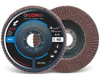CGW ABRASIVES 39402 4-1/2"X7/8" T27 A Cubedreg 40 Grit Flap Disc (1 EA)