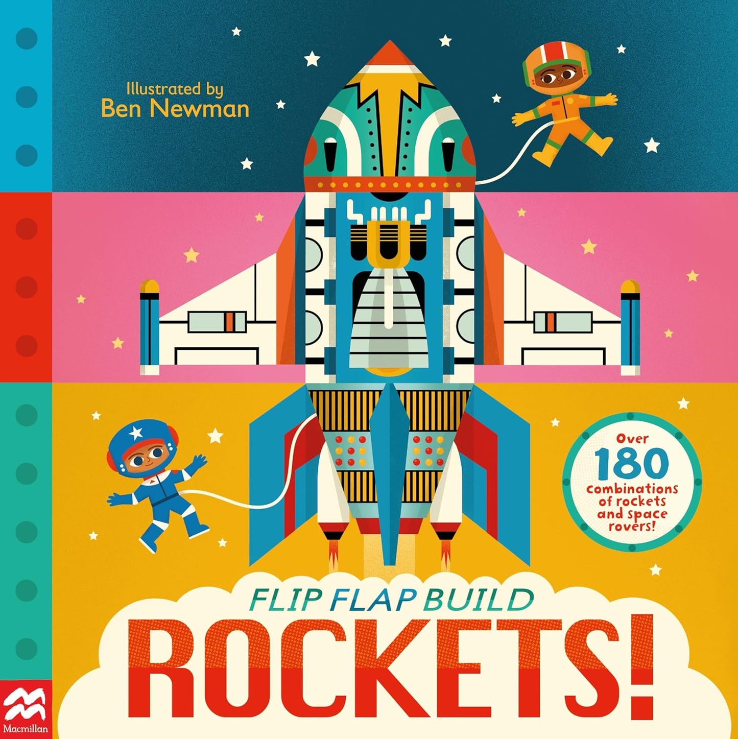 Paradise Clay MPS278 Flip, Flap, Build: Rockets - Book