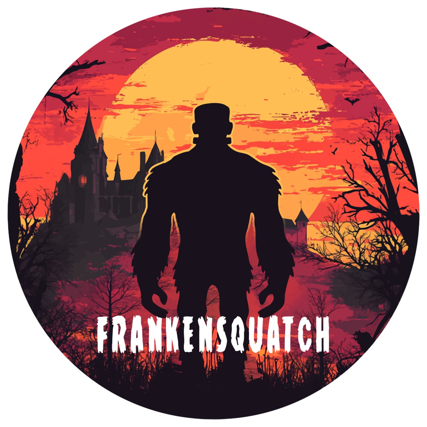Paradise Clay IHS057 FrankenSquatch - Vinyl Sticker (1 STICKER)