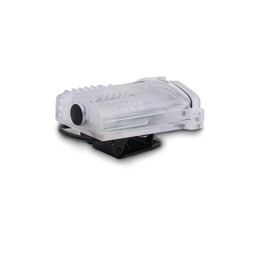 KBS 71000G Freakin' Beacon Flasher w/ Metal Clasp Clip, Div1, Green (Batteries Included)