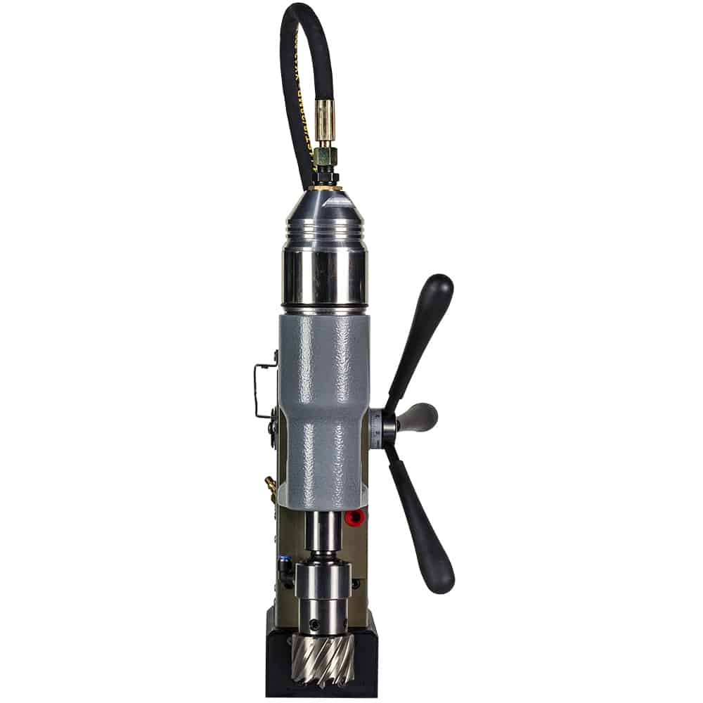 Euroboor AIR.55 Pneumatic Magnetic Drilling Machine, 55Mm - 2 3/16", 6.3 Bar.