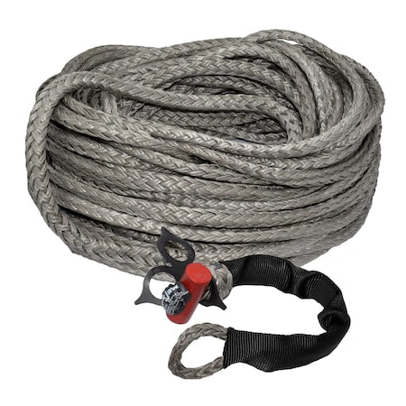 Fusion Tools 20-0500125 1/2" x 125' LockJaw Synthetic Winch Line w/ Integrated Shackle 10,700 lbs WLL