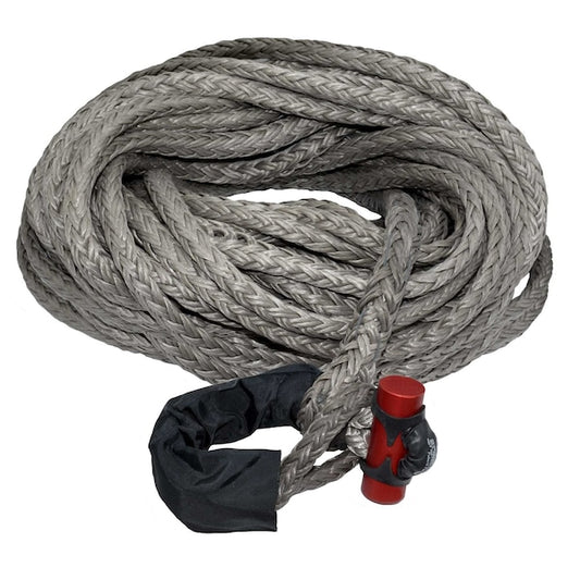 Fusion Tools 20-0625125 5/8" x 125' LockJaw Synthetic Winch Line w/ Integrated Shackle 16,933 lbs WLL