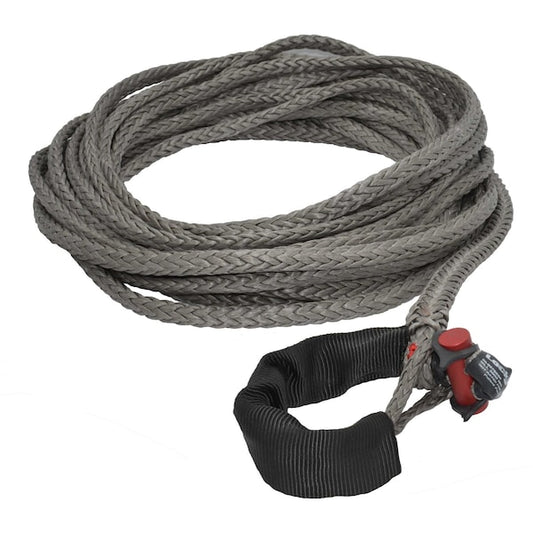 Fusion Tools 21-0375050 3/8" x 50' LockJaw Synthetic Winch Line Extension w/ Integrated Shackle 6,600 lbs WLL