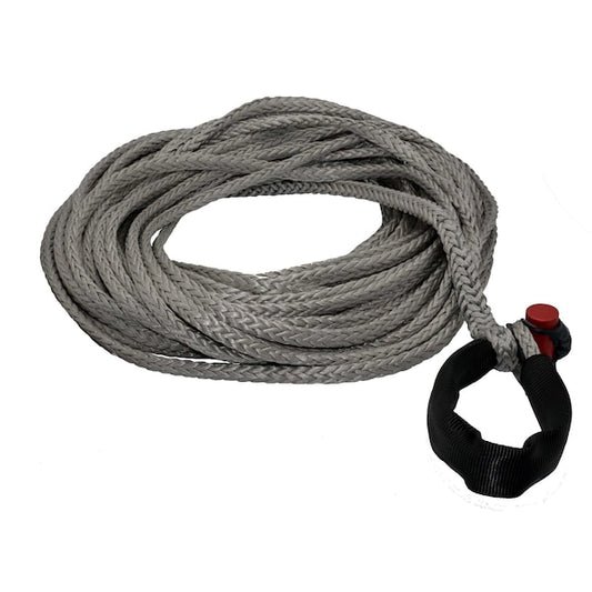 Fusion Tools 21-0375100 3/8" x 100' LockJaw Synthetic Winch Line Extension w/ Integrated Shackle 6,600 lbs WLL