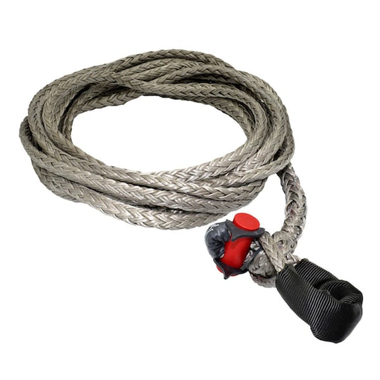 Fusion Tools 21-0500025 1/2" x 25' LockJaw Synthetic Winch Line Extension w/ Integrated Shackle 10,700 lbs WLL