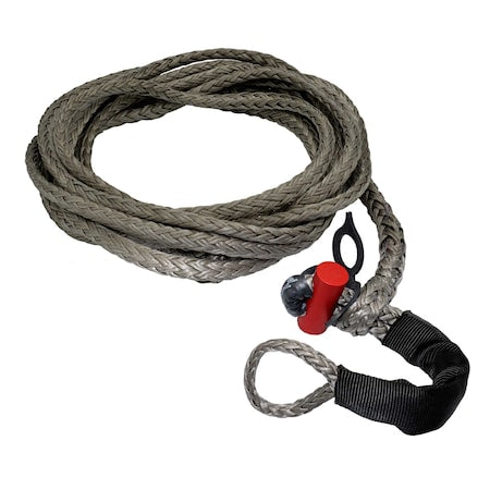 Fusion Tools 21-0500025 1/2" x 25' LockJaw Synthetic Winch Line Extension w/ Integrated Shackle 10,700 lbs WLL