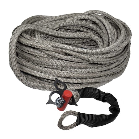 Fusion Tools 21-0500100 1/2" x 100' LockJaw Synthetic Winch Line Extension w/ Integrated Shackle 10,700 lbs WLL