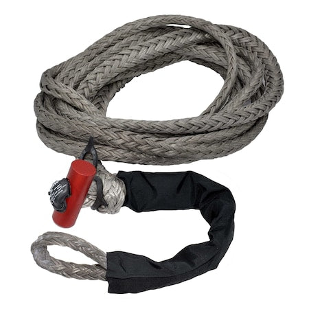 Fusion Tools 21-0625025 5/8" x 25' LockJaw Synthetic Winch Line Extension w/ Integrated Shackle 16,933 lbs WLL