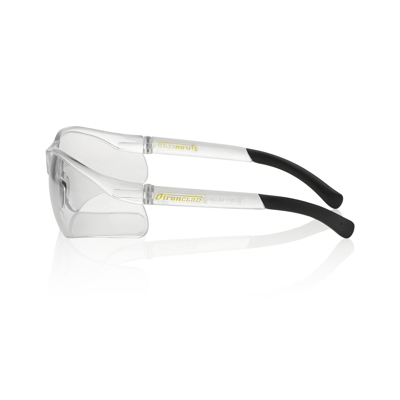 Ironclad G61020 Rubber temples, AS AF, clear |EYV-2C |