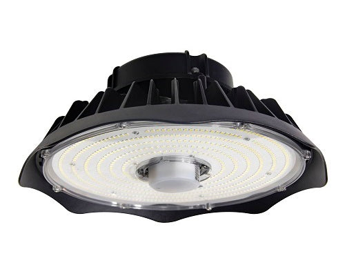 Aleddra UHB0720-200W-110-H-50K (MS) UFO Highbay Fixture, Wattage 200W, Lumen 26000LM, Motion Sensor Yes