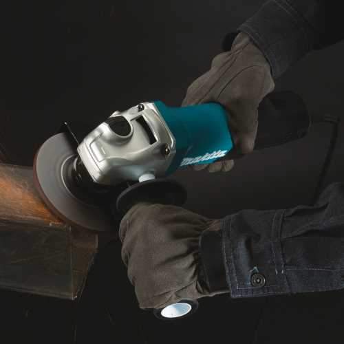 Makita GA4553R 4‘1/2" Paddle Switch Angle Grinder, with Non‘Removable Guard