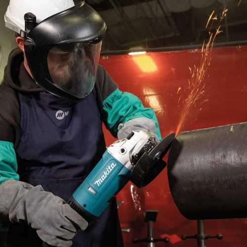 Makita GA7081 7" Angle Grinder, with Lock‘On Switch