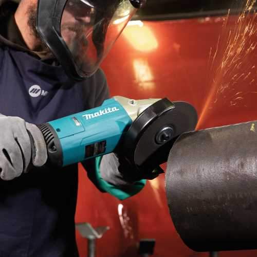 Makita GA7081 7" Angle Grinder, with Lock‘On Switch