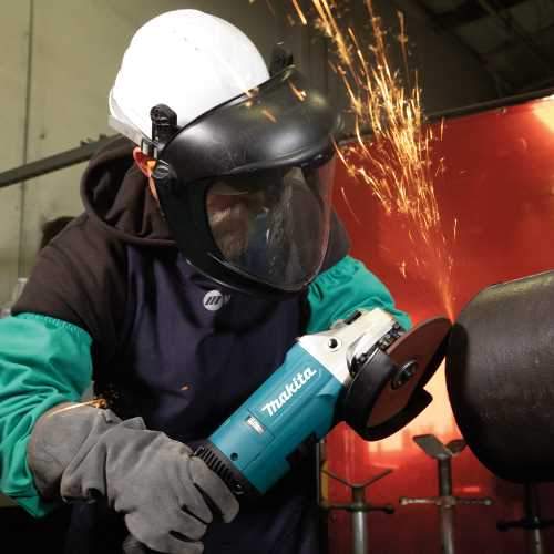 Makita GA7082 7" Angle Grinder, with Lock‘On Switch