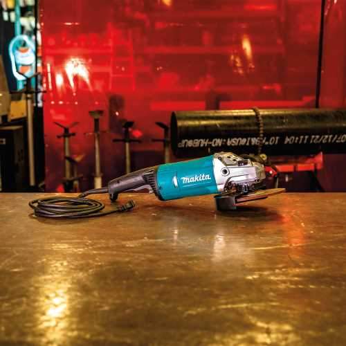 Makita GA7082 7" Angle Grinder, with Lock‘On Switch