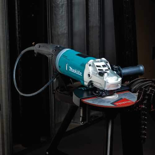 Makita GA9080 9" Angle Grinder, with Rotatable Handle, and Lock‘On Switch