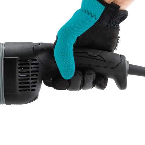 Makita GA9080 9" Angle Grinder, with Rotatable Handle, and Lock‘On Switch