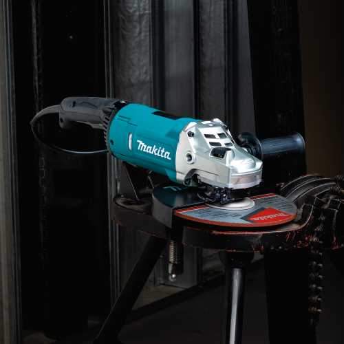 Makita GA9081 9" Angle Grinder, with Lock‘On Switch