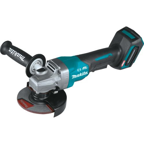 Makita GAG03Z 40V max XGT® Brushless Cordless 4‘1/2 / 5" Paddle Switch Angle Grinder, with Electric Brake, Tool Only