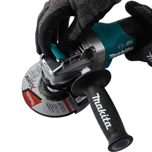 Makita GAG13M1 40V max XGT® Brushless Cordless 4‘1/2" / 5" X‘LOCK Paddle Switch Angle Grinder Kit, with Electric Brake (4.0Ah)