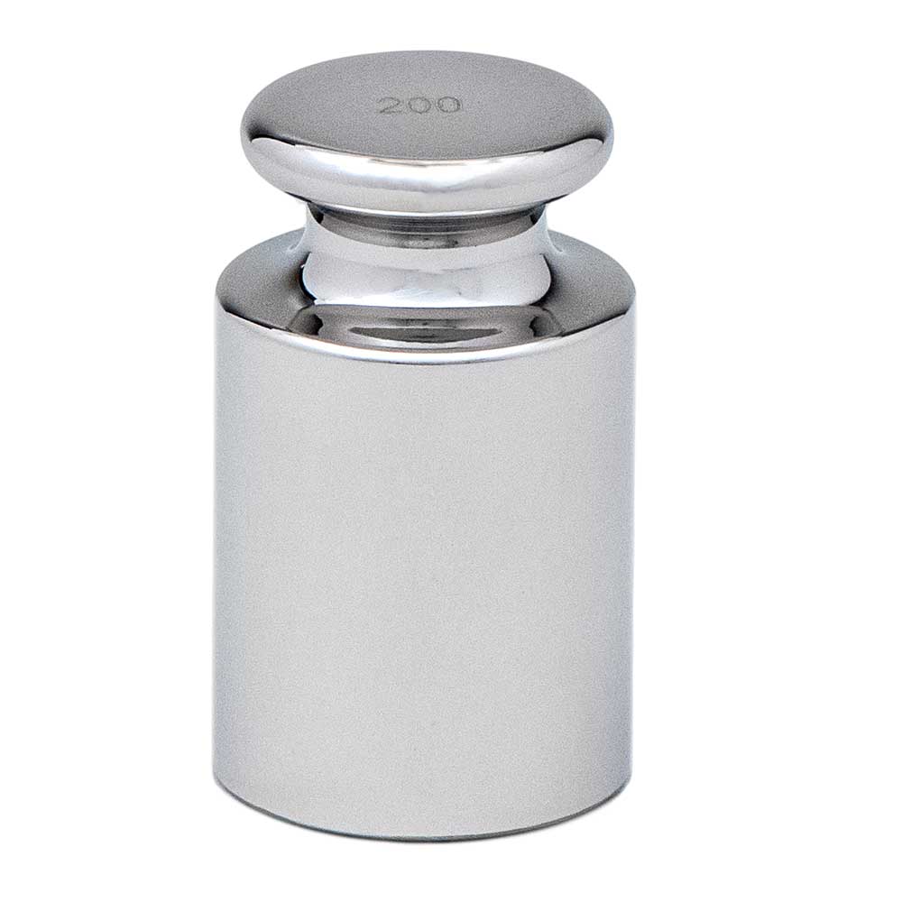 Globe Scientific GB-E2-200G Calibration Weight 200g OIML Class E2 includes Statement of Accuracy