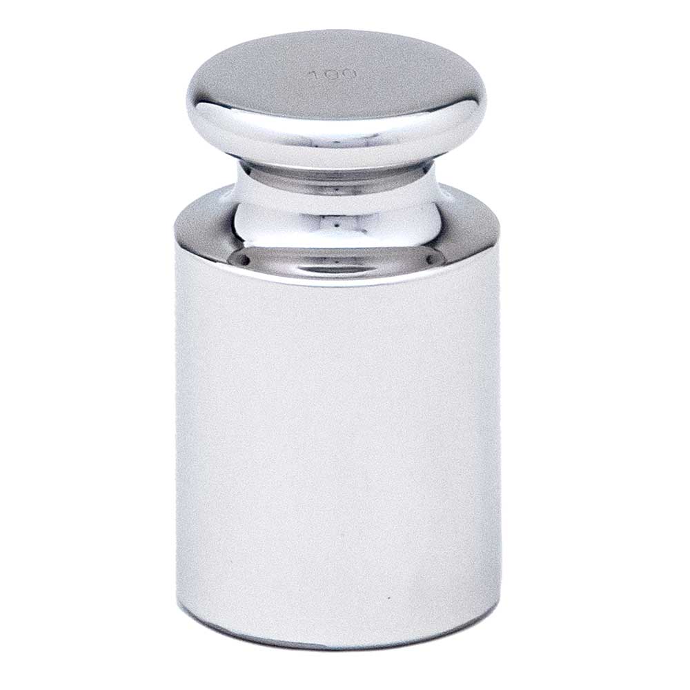 Globe Scientific GB-F1-100G-C Calibration Weight 100g OIML Class F1 includes ISO 170252017 Cert. of Calibration