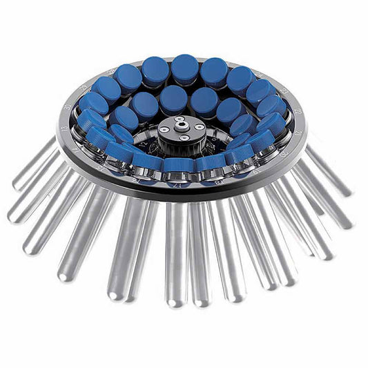 Globe Scientific GCC-MP-15ML Rotor for use with GCC-MP Series Multi-Purpose Clinical Centrifuges Aluminum Alloy 4500rpm max 30-Place for 15mL Centrifuge Tubes