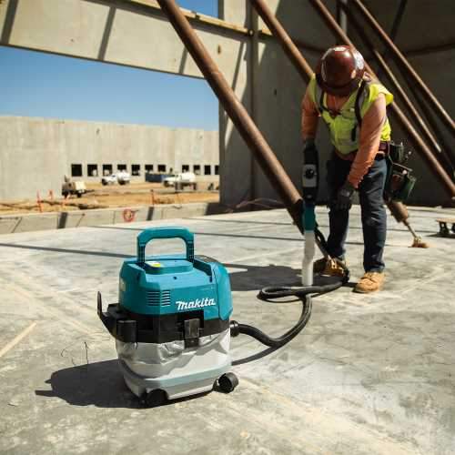 Makita GCV02ZX 40V max XGT® Brushless Cordless 2.1 Gallon HEPA Filter Dry Dust Extractor, AWS® Capable, Tool Only