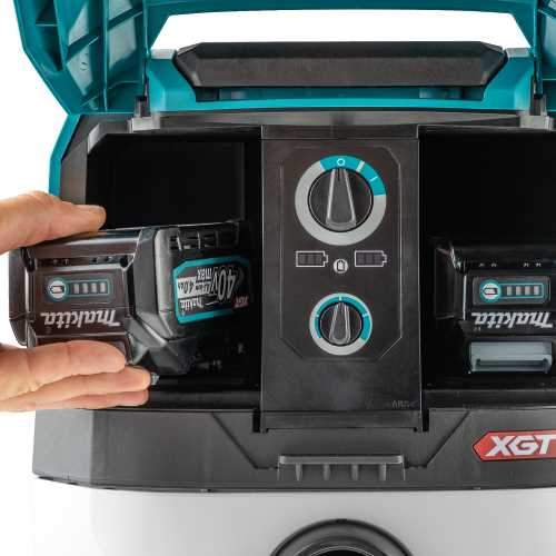 Makita GCV03PM 40V max XGT® Brushless Cordless 4 Gallon Wet/Dry Dust Extractor/Vacuum Kit (4.0Ah)