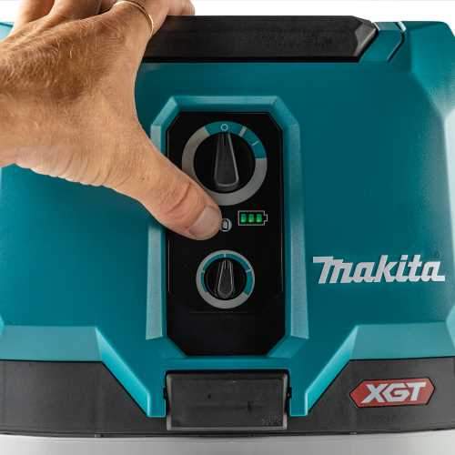 Makita GCV03PM 40V max XGT® Brushless Cordless 4 Gallon Wet/Dry Dust Extractor/Vacuum Kit (4.0Ah)