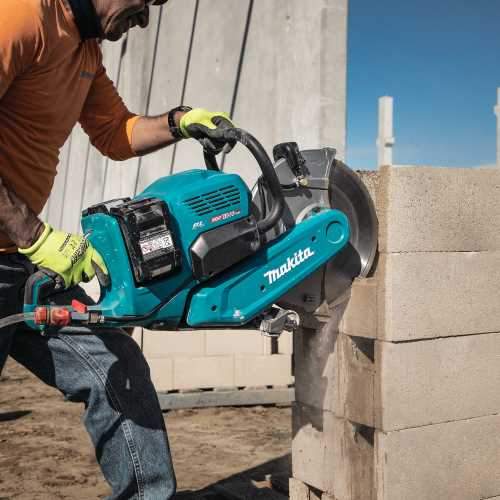 Makita GEC01PL4 80V max (40V max X2) XGT® Brushless 14" Power Cutter Kit with 4 Batteries, AFT®, Electric Brake (8.0Ah)