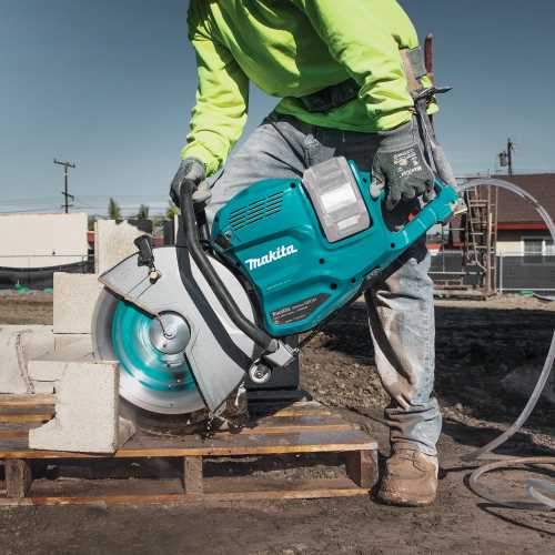 Makita GEC01Z 80V max (40V max X2) XGT® Brushless 14" Power Cutter with AFT®, Electric Brake, Tool Only